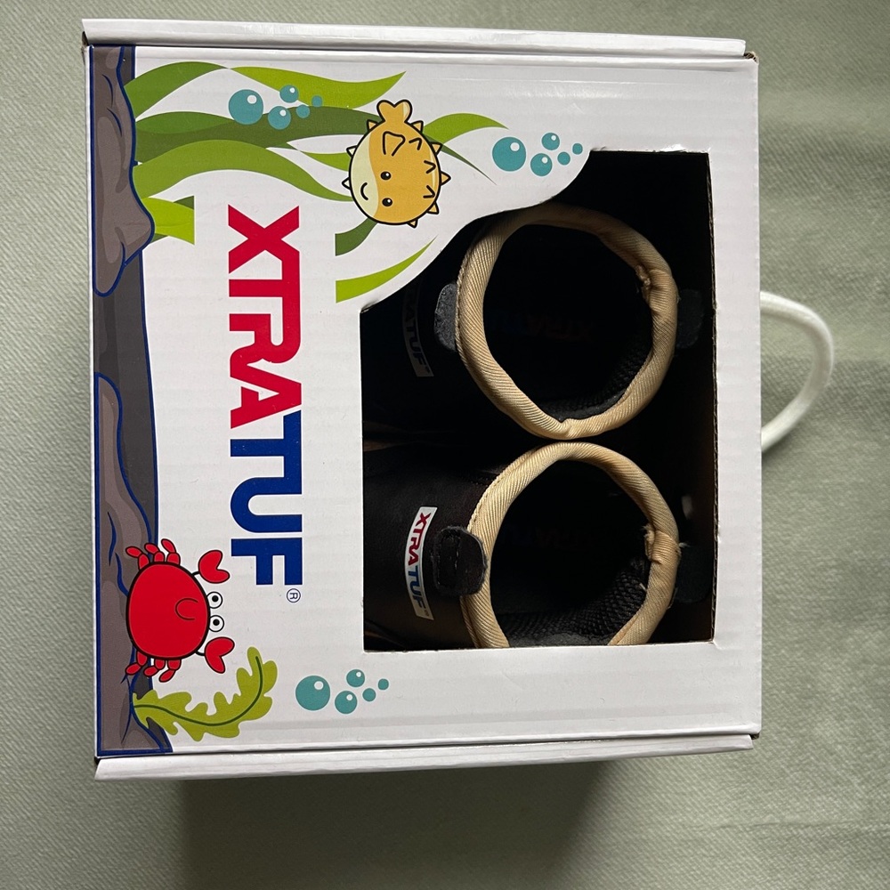 XtraTuf Brown Baby Walker Shoes - Picture 4 of 5